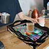 Acrylic Back 5D Diamond Painting Serving Tray Art Craft Kit