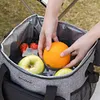 Portable Insulation Bag Large Capacity Ice Shoulder Pack Waterproof Picnic Bag