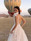 Gauze Crochet Lace-Up Condole Belt Maxi Dress