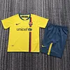 Joyfball 2008-2009 Kids Size Retro Barcelona Away Football Shirt 1:1 Thai Quality