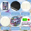 (US Local)50-Page A5 Christmas Snowman Diamond Painting Notebook for Adult Holiday Gift