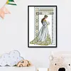 (Winter) (Counted/Stamped) 14CT Angel - Cross Stitch 36*52cm/14.17*20.47in(Brand)