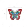 DIY Diamond Keychain-5pcs/set Full Drill Crystal Rhinestones Butterfly