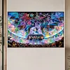 （Big Size）Disney Cartoon-Full Round Diamond Painting 80*50CM