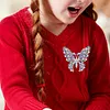 4Pcs Butterfly Brooch - 5D DIY Craft Fashion Accessories