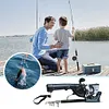 Portable Folding Fishing Rod Telescopic Fishing Pole with Reel Line Travel Rods
