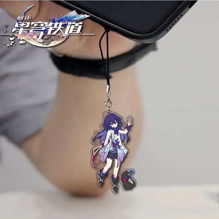 Honkai:Star Rail Children Cats Acrylic Strap