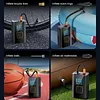 Tire Inflator 150 PSI Portable Air Compressor for Cars Motorcycles Bicycle Ball