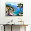 Seaside Town - 11CT Stamped Cross Stitch Kit(50*40cm)