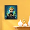Tree Groot - 11CT Stamped Cross Stitch - 40*45cm