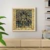 Flowers And Grass - 11CT Stamped Cross Stitch 50*50cm/19.69*19.69in
