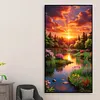 Mountains Fields-Full Round Diamond Painting 40*70CM