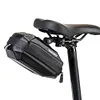 0.8L Bicycle Saddle Bag Reflective MTB Road Bike Seat Bag for Outdoor Cycling