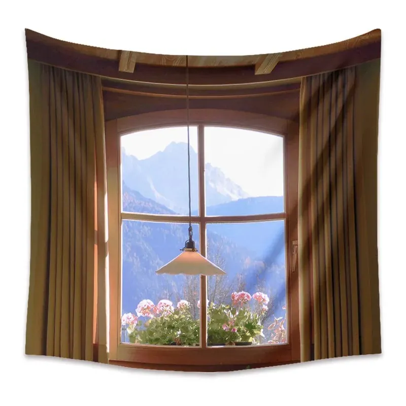 Nigikala scenery wall background cloth Nordic theme home decoration hanging cloth living room bedroom dormitory tapestry 230x150cm