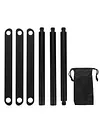 Portable Triangle Pot Holder Folding Campfire Tripod for Outdoor Folding Camping