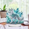 White Wolf Double Sided - 5D DIY Ornament