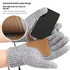 USB Electric Heated Gloves Anti-Slip Thicken Cycling Glove for Winter Ski Sports