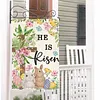 DIY Diamong Painting Double Sided Drills Garden Flags Outdoor Decor Holiday Garden Decorations Kit(Easter)