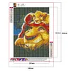 Diamond Painting -DIY Round Drill Lion