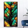 >SALE<5D DIY Full Round Drill Diamond Painting Leaf Kit Home Art Decoration (Y885)