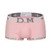 Letter Personality D.M Underwear Men's Fashion High Elastic Comfortable Pouch Cotton Boxer