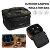 Waterproof Camping Storage Bag & Multi Pocket Outdoor Crossbody Bag(Light Green)