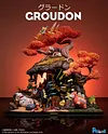 Land Series Groudon Family - Pokemon Resin Statue - PCHouse Studios
