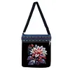 Flowers Special Shape Diamond Painting Shopping Bag Rhinestones Shoulder Bag