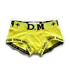 Letter Personality D.M Underwear Men's Fashion High Elastic Comfortable Pouch Cotton Boxer