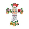 DIY Diamond Painting Special Shape Drills Cross Decoration Pendant Kit