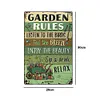 Garden - Vintage Metal Signs - 20*30cm/30*40cm - Warning&Garden