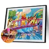 Winnie The Pooh-Full Round Diamond Painting 40*30cm/50*40cm