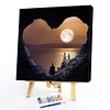 Paint by Numbers Acrylic Painting - Love Mountain 40*40cm(HOT)