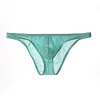 Men's Ice Silk Transparent Low-Waist Ultra-Thin Sexy Briefs