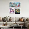 (US Local)4Pack Xmas-Special Shaped Diamond Painting Kit(30x30cm)