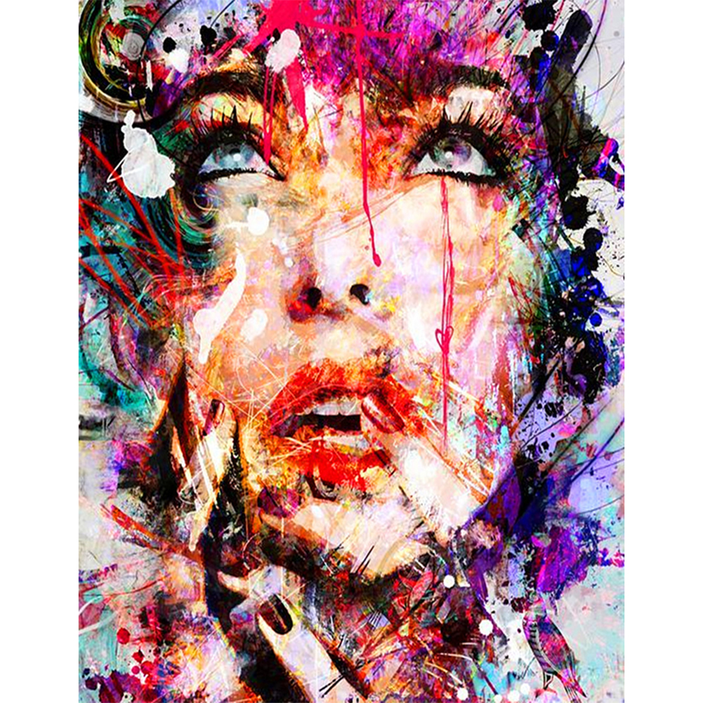 Woman-Paint by Numbers-30*40cm/40*50cm