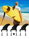 3x Soft Surf Fin for Surfboard Softboard Stand Up Paddle Board Accessories