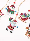 Christmas Diamond Painting Tree Pendant