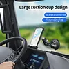 Suction Cup Car Tablet Holder with Adjustable Arm & 360 Rotation Car Phone Mount for Dashboard & Windshield Heavy Duty Truck Accessories