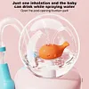 24oz Stainless Steel Whale Fountain Tumbler Perfect for Kids Teens and Adults