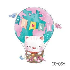 Cartoon Cat and Dog Face Stickers Tattoo Stickers Waterproof Girl/Child Cute Makeup Stickers Small Tattoo Pet Temporary Tattoos