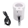 Nail Clipper with Magnifier and LED Light Portable Nail Cutter Fingernail Cutter