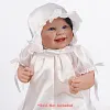 White Reborn Baby Doll Clothes Adorable Outfit for 17''-20'' Reborn Baby - RBBI-Myrebornbabydoll&reg; Myrebornbabydoll&reg;