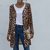 Women's Leopard Print Cardigan