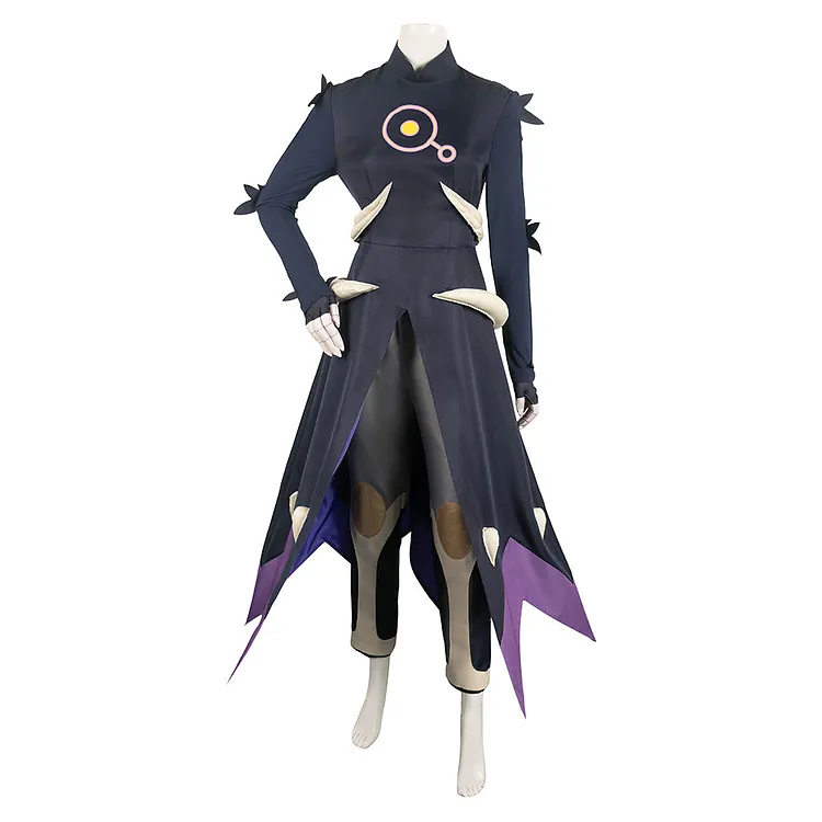 The Owl House Luz Black Outfits Cosplay Costume Halloween Carnival Suit