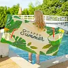 Double-sided Velvet Beach Towel For Seaside Swimming, Water-Absorbent And Sand-Free Bath Towel, Breathable, Skin-Friendly, Quick-Drying BeachTowel For Swimming, Travel, Men And Women