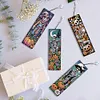 4Pcs Diamond Painting Halloween Pumpkin Skull Bookmark for Reading Enthusiasts