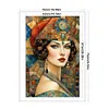 (Big Size)Retro Noble Lady - 11CT Stamped Cross Stitch - 50*75cm