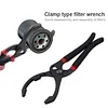 10/12 Inch Car Adjustable Oil Filter Wrench Vehicle Maintenance Repair Hand Tool