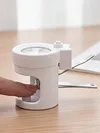 Nail Clipper with Magnifier and LED Light Portable Nail Cutter Fingernail Cutter